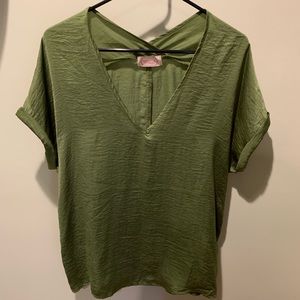 Blush Boutiques Satin Top